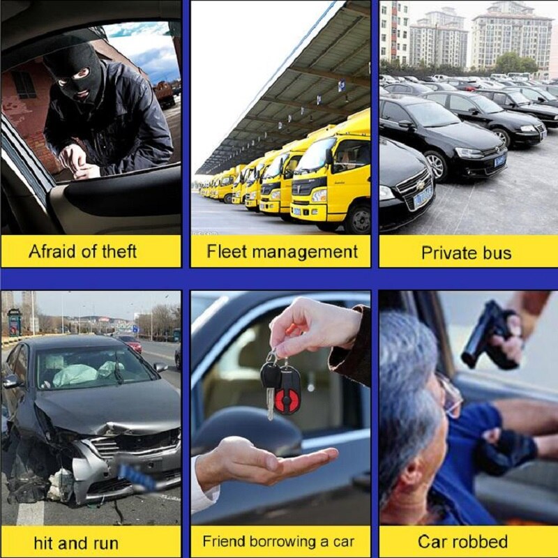 Mini Gf19 GPS Trackers SOS Tracking Devices for Vehicle Car Child Location Trackers Locator Systems GPS Permanent Magnetic