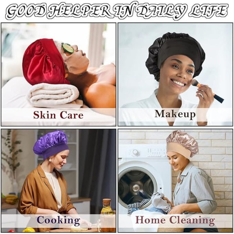 Bigoudi sans chaleur, pas de chaleur, rouleaux à friser, bande de sauna, bigoudis doux, boucles, bonnet de couchage en satin, bonnet de nuit, outils de coiffage, le plus récent