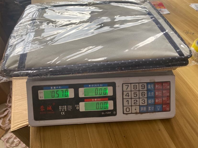 Oxford cloth storage box foldable dirty clothes transparent collection box moisture-proof quilt storage bag with zipper