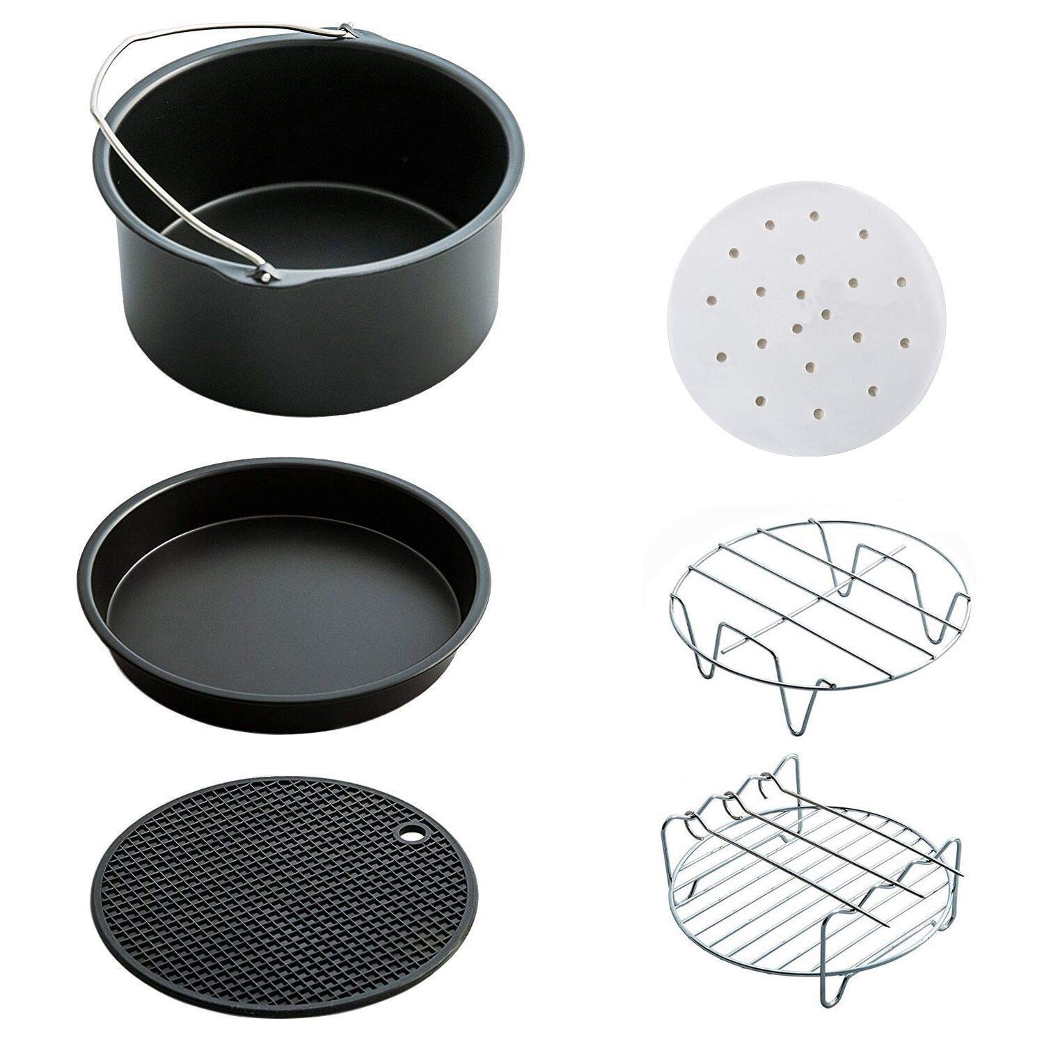 Air Fryer Accessories Air Fryer Set for Phillips Cozyna Air Fryer and Gowise Air Fryer Fit all 3.7QT - 5.3QT - 5.8QT 100pcs No