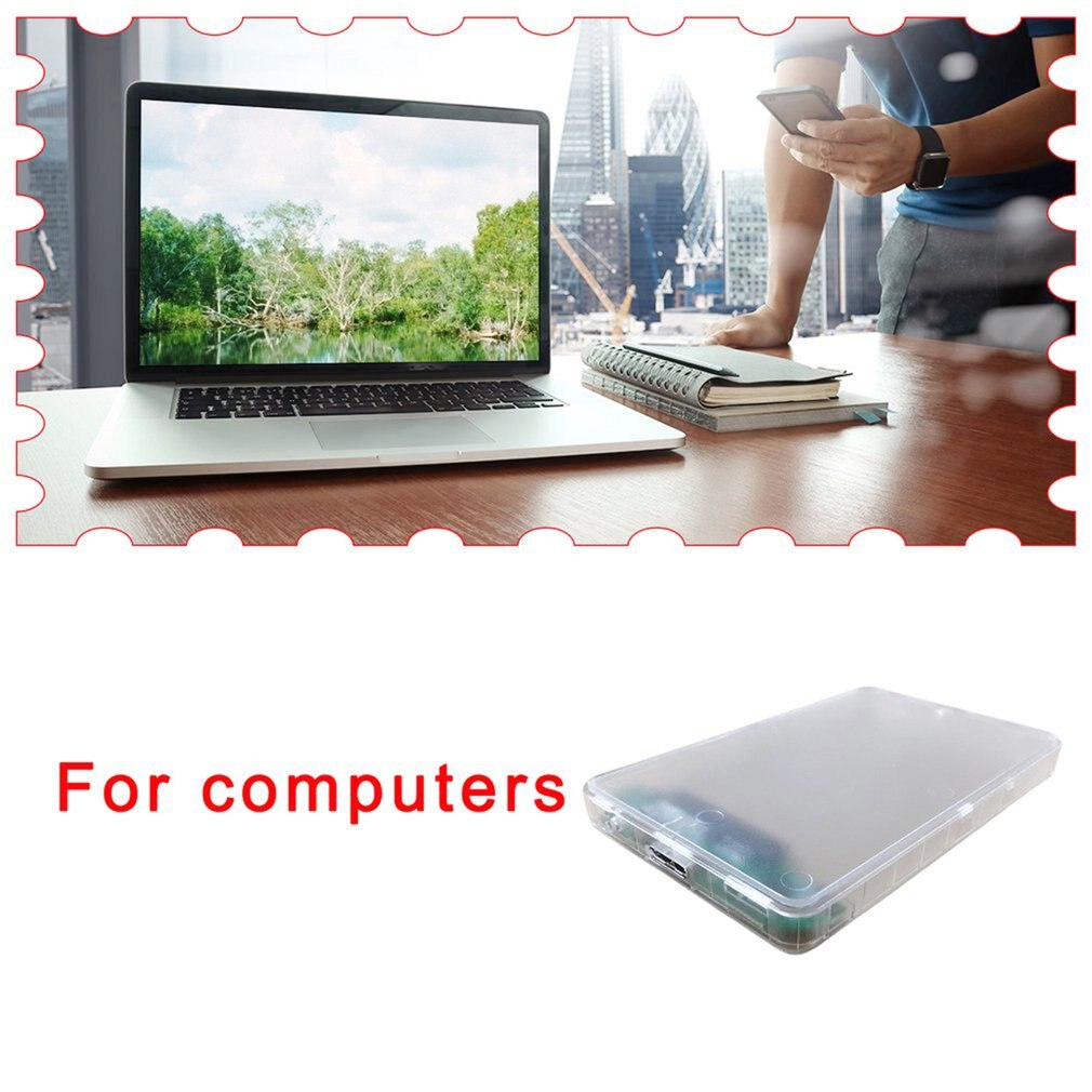 USB 3.0 Hard Disk Enclosure Serial Port SATA3.0 Mechanical Solid State SSD External Fast Speed Enclosure