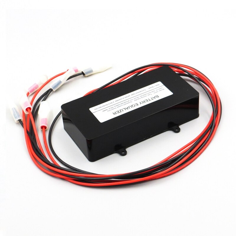 Ha02 batterier spændingsudligner balancer li-ion blysyre batteri tilslut parallel serie solpanel controller regulator 48v