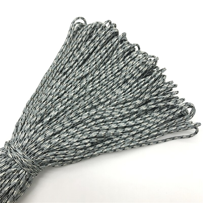 10 jardów/Lot 2mm linka spadochronowa smycz liny Mil Spec typu jeden Strand wspinaczka Camping Survival sprzęt DIY biżuteria, dzięki czemu: 21