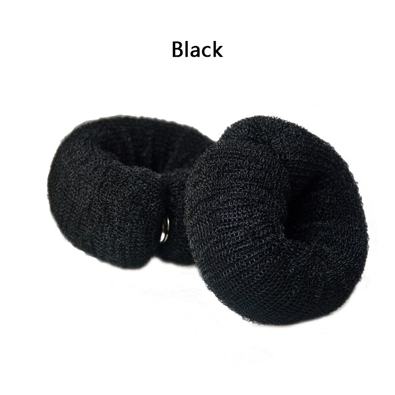 Hår bulle maker magisk skum svamp form ring frisyr twist accessoarer hår styling verktyg för tjejer kvinnor dam praktiska: B