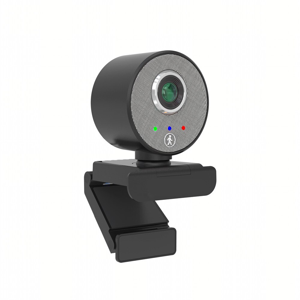 Auto-foco completo da webcam de usb de rastreamento automático humanóide de ia com microfone para computador portátil 1080p webcam para o jogo online da conferência do estudo