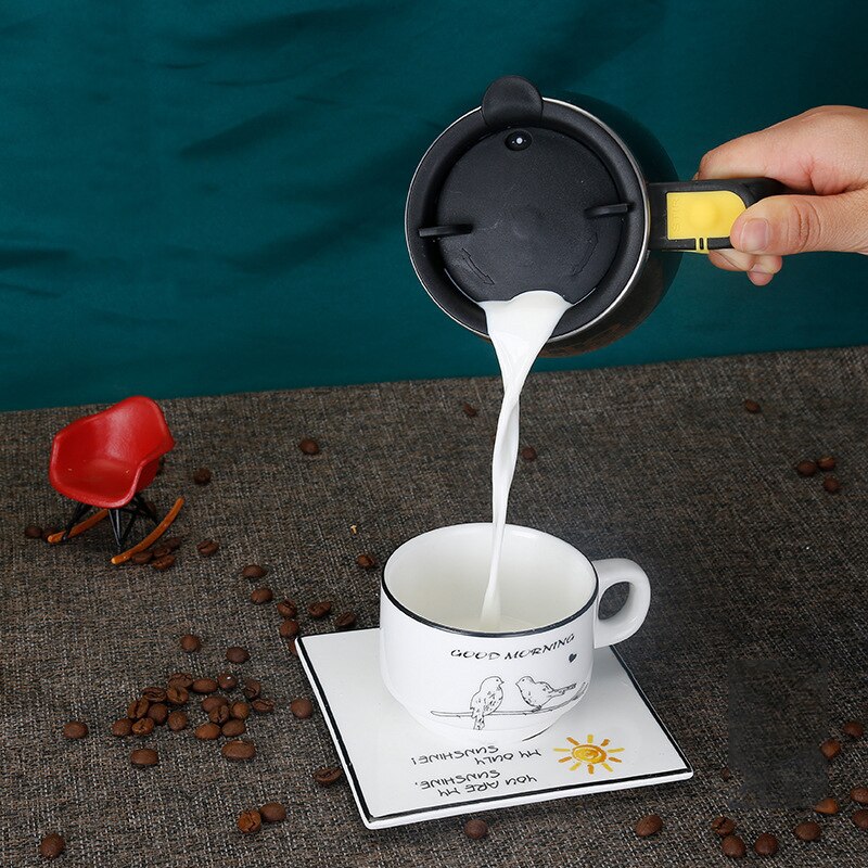 500ML automatique auto-remuant magnétique tasse créative 304 en acier inoxydable café lait mélange tasse mélangeur intelligent tasse thermique