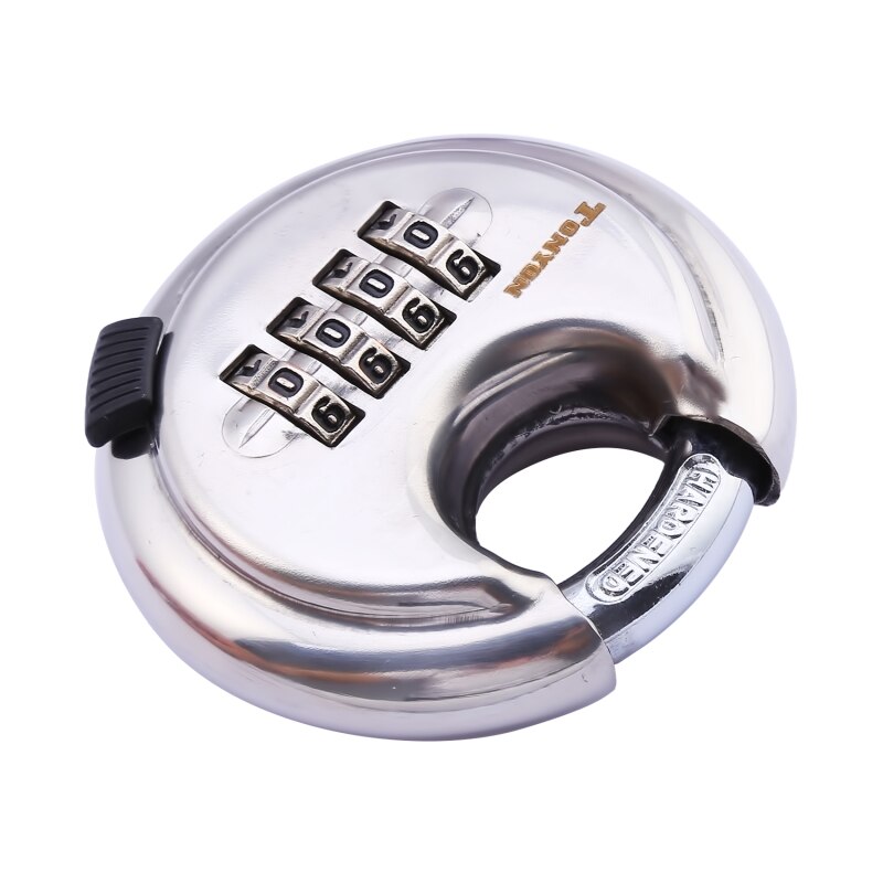 4 Dial Digit Combination Lock Weatherproof Protection Security Padlock Outdoor Suitable For Sheds Lockers Gyms Code Lock