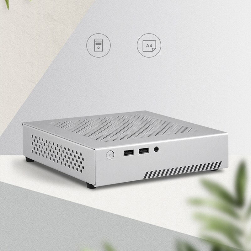 TX03 Mini Itx Case Computer Chassis Htpc Host Case USB2.0 Itx Behuizing Desktop Case