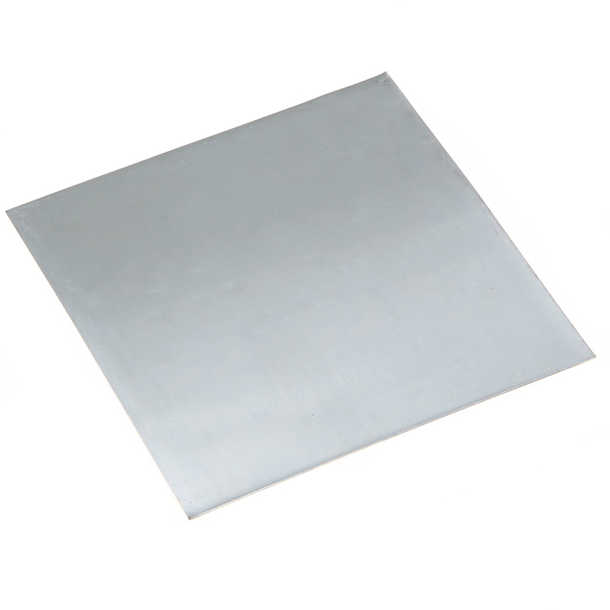 1 Uds Placa de Zinc 99.9% Zinc puro Zn chapa 100mm x 100mm x 0,2mm para accesorios de Laboratorio de Ciencia