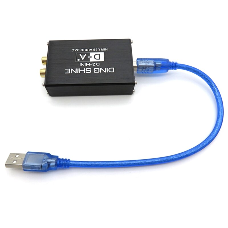 ES9018K2M Audio Decoder DAC HIFI USB Sound Card Decoding Support 32Bit 384KHz for Amplifier Home Theater RCA Output