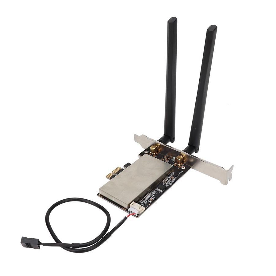 Mini PCI-E to PCI-E Wireless Network Card Adapter Card for Intel Dual-band WiFi 7260HMW / for Atheros AR5B225