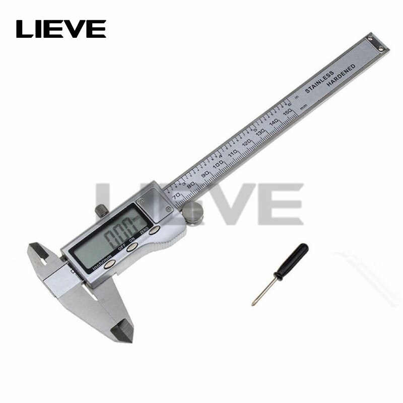 Digital Vernier Caliper 6 Inch 150mm/200MM/300MM Stainless Steel Electronic Caliper Micrometer Depth Measuring Tools