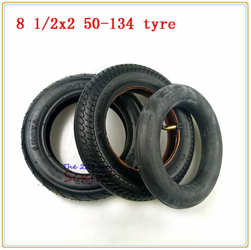 8 1/2X2 (50-134) exterior del tubo interno del neumático sólido para Gas eléctrico inteligente Scooter 8,5 "2x8,5 neumático de la rueda