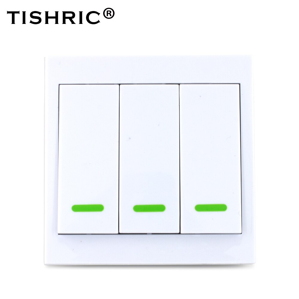 TISHRIC RF fernbedienung 433Mhz Absender 86 Typ Zauberstab Tafel Klebrige Clever Heimat arbeit mit SONOFF RF/T1 /T2/T3/Brücke/TX/433: 3C Fernbedienung