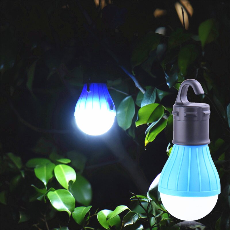 Lámpara colgante portátil para tienda de campaña, bombilla LED de emergencia, linterna de Camping para actividades de montañismo, mochilero al aire libre, 4 colores