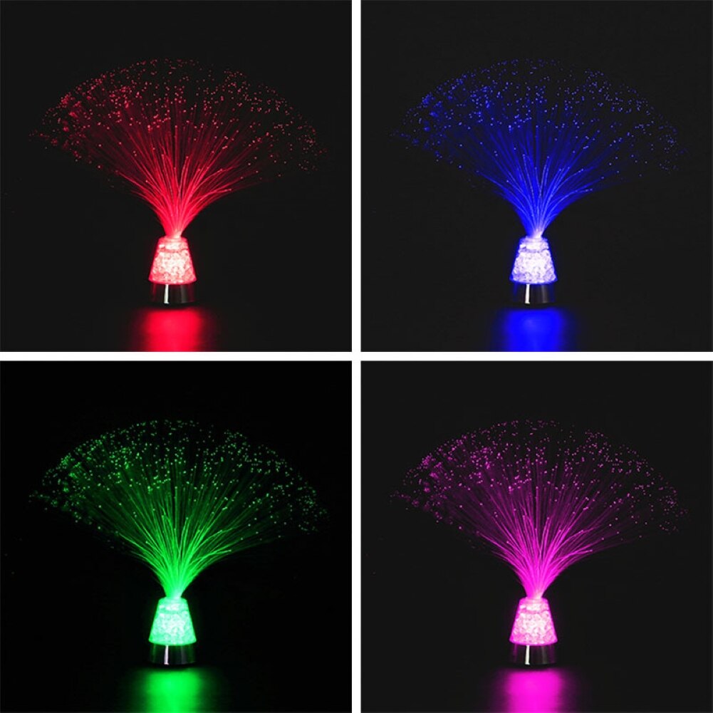 Luces LED de fibra óptica cielo estrellado que cambian de Color, de Navidad, decoración de vacaciones, juguetes para niños chico Giftd