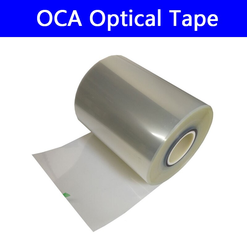 Oca optische tape transparante dubbele kleefband mobiele telefoon scherm elektronische bonding 50um dikke oca droge plastic universele