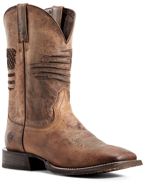 Mannen Mode Pu Lederen Cowboy Laarzen Med Hak – LovingPrices