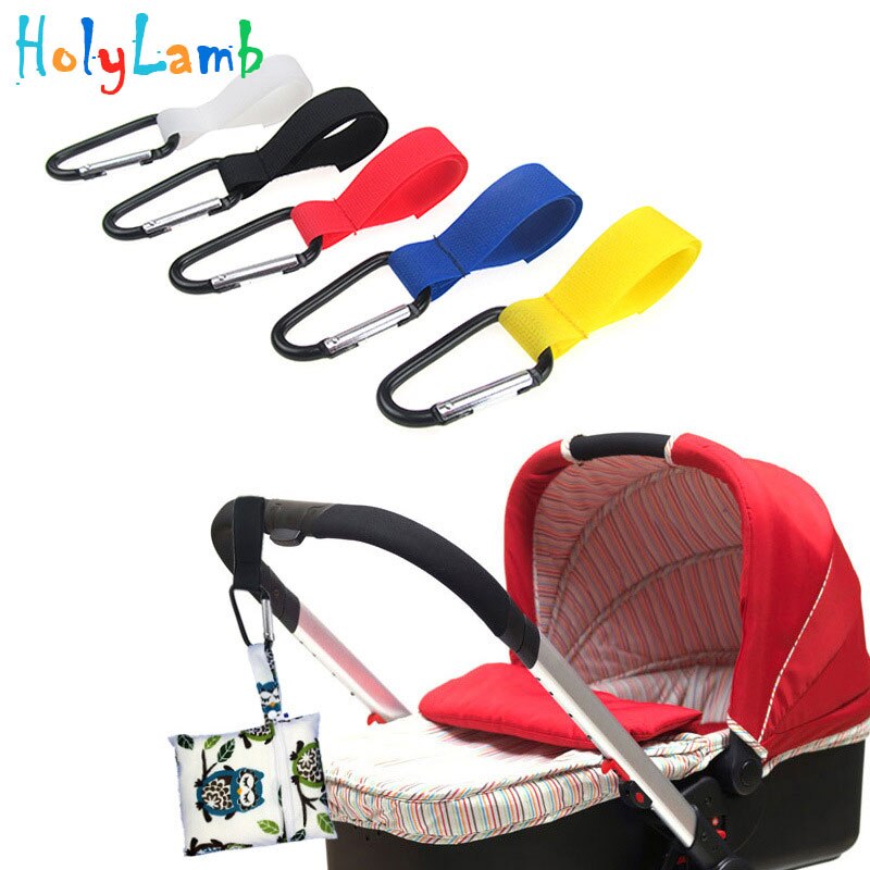 1 Pcs Kinderwagen Kinderwagen Haken Einkaufstasche Clip Baby Kinderwagen Zubehör Bequem Haken Auto Hängen Strap Baby Wagen
