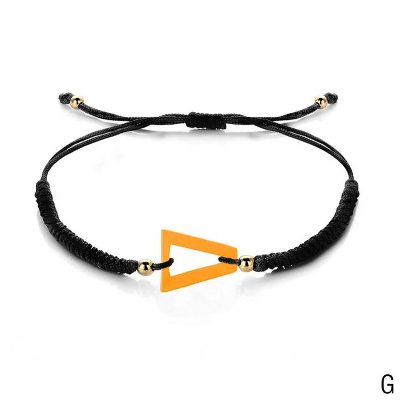 Einstellbar Neon- Regenbogen Dreieck Armbinde Für Frauen Männer Trend Chlidren der Armbinde Schmuck Geburtstag: G