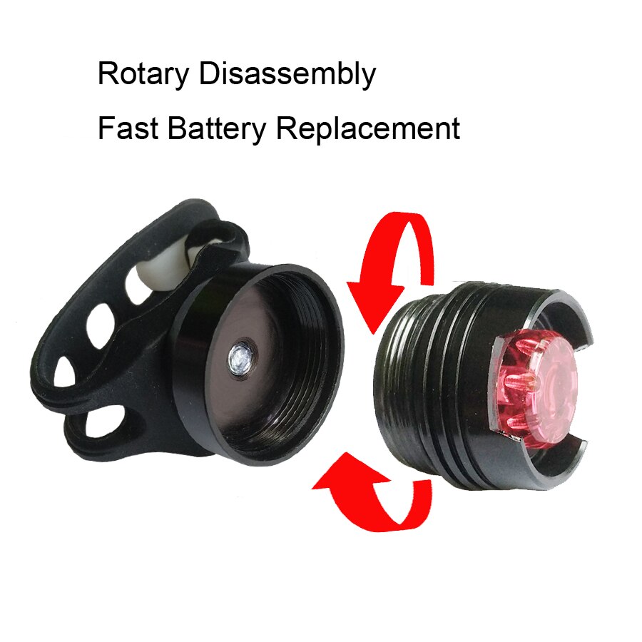 Newboler Multi Verlichting Modes Fietslicht Waterdichte Led Fiets Licht Flash Staart Achter Fiets Verlichting Voor Bergen Bike Zadelpen