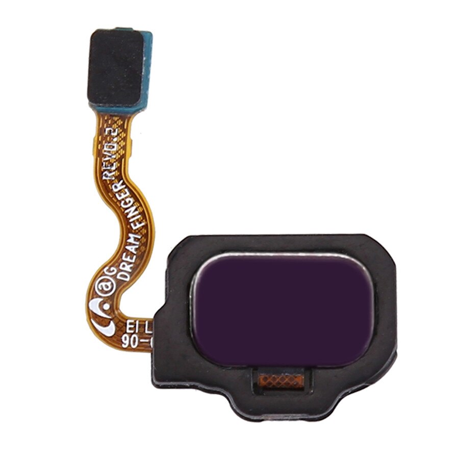 IPartsBuy nouveaux articles bouton d'empreinte digitale câble flexible pour Galaxy S8: VIOLET