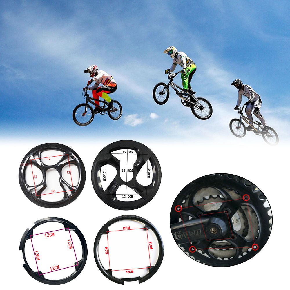 Protecteur de disque de vélo vtt 48T 12cm, couvercle de roue de chaîne de pédalier de vélo, pièces de Cycle, équipement de protection