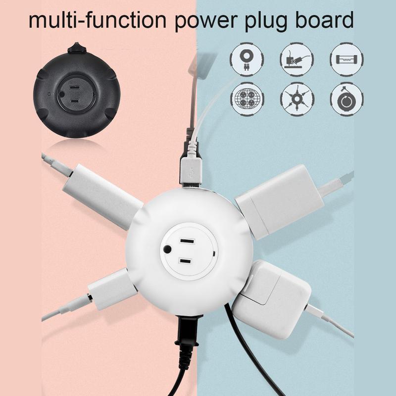 Travel Multi - Function Universal Donut Patch Cord... – Vicedeal
