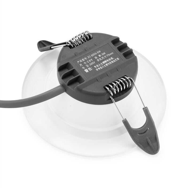 5W 9W 12W 18W AC220V ~ 240V Recesso LEVOU Downlight Rodada LEVOU luz Do Ponto Interior CONDUZIU a Lâmpada Do Teto Para sala de estar quarto Iluminação