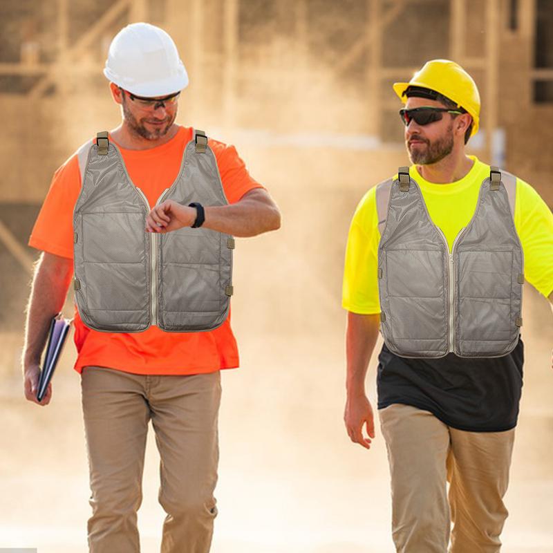 Ijskoude Vest Ijskoude Jas Voor Zomer Verstelbare Zomerkoelvest Koeljas Voor Werkende Hardlooptuin