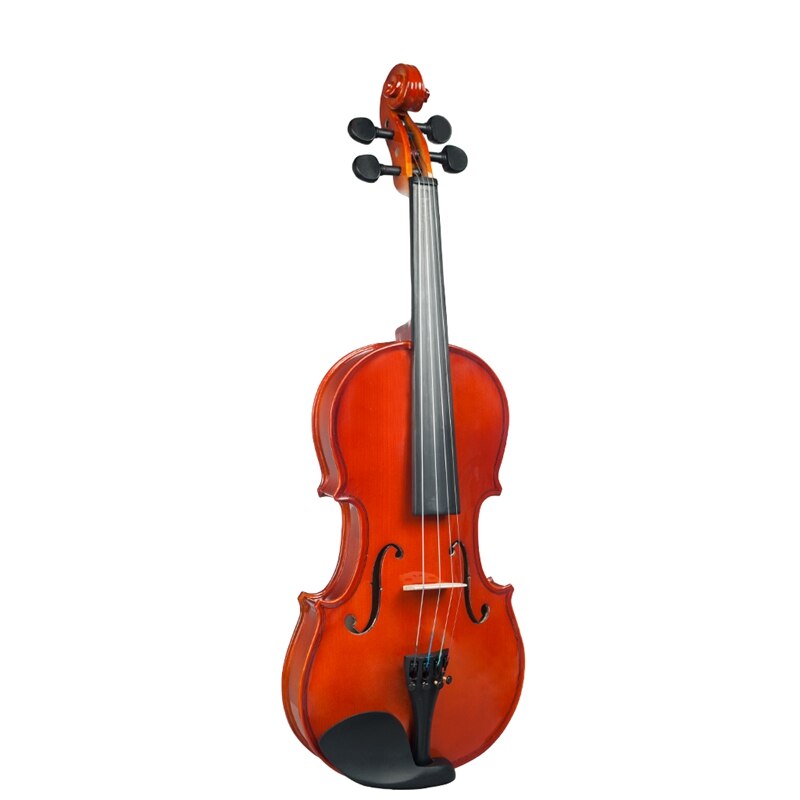 1/4 High-Gloss Violin Finished Violin Student Violin with Box + Bow + Rosin Student Indoor Cello Natural Violin