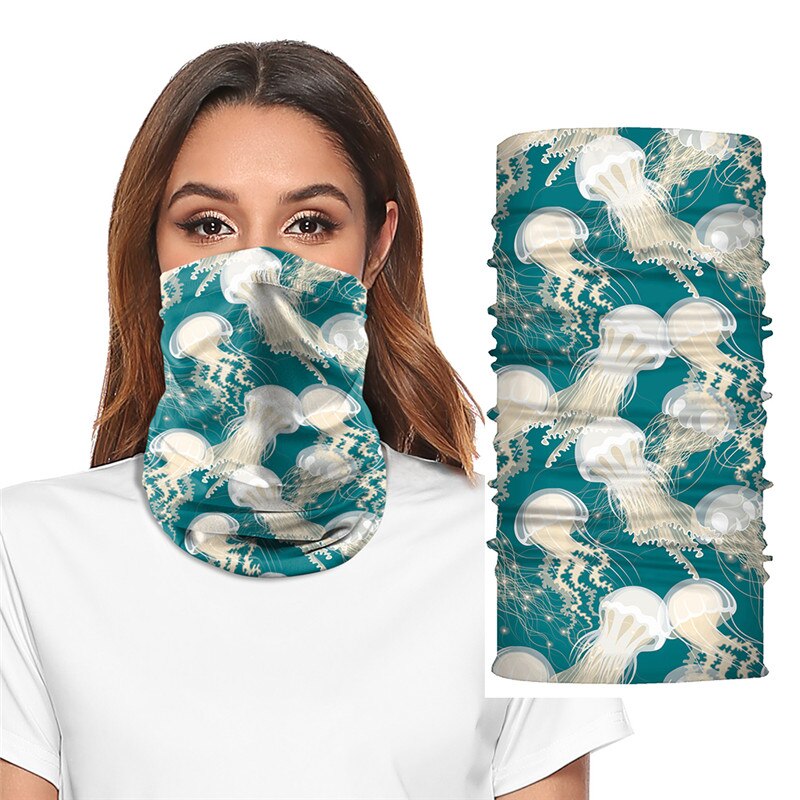 NADANBAO-écharpe Mandala, cagoule à Camouflage, Tube varié, bandeau serre-tête couvre-tête de bicyclette, Snowboard, couverture faciale: Style 21