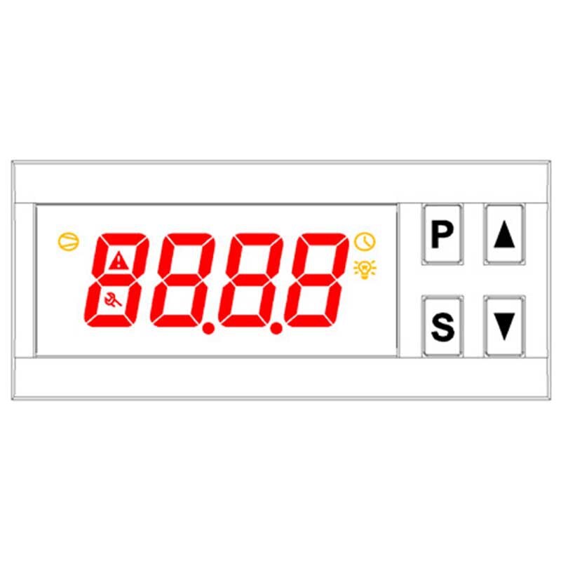 LILYTECH ZL-7817A PID Temperature Controller Thermostat with Integrated SSR 100-240Vac Power Supply