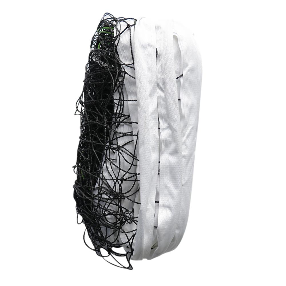 Universal-stil 9.5 x 1m standard-volleyballnetz polyethylen-material strand outdoor tragbares volleyballnetz 4