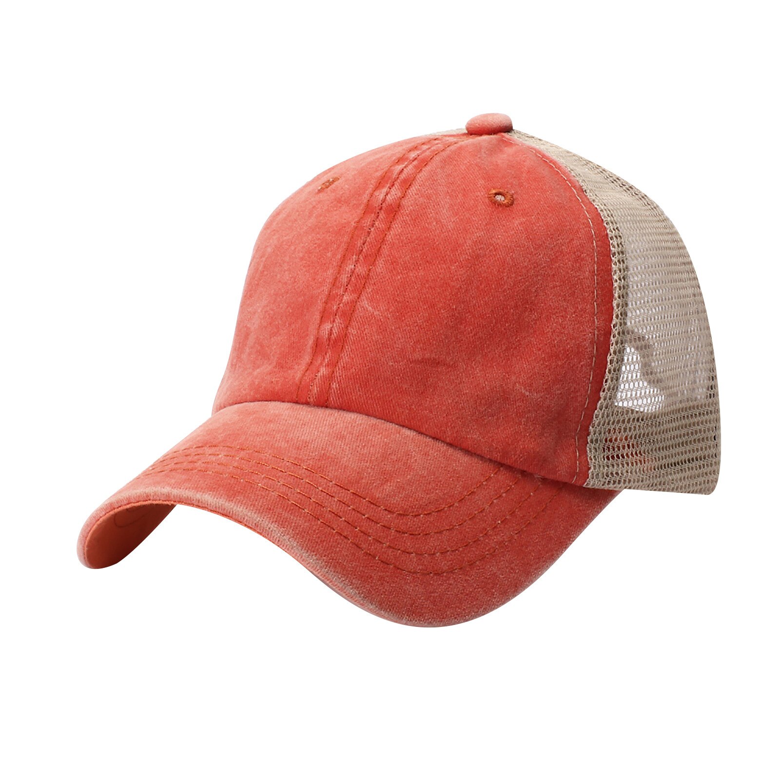 Gorro de Hip Hop para mujer, ropa de calle de malla, retales, estampado, protección solar, combina con todo, sombrero de pesca: H