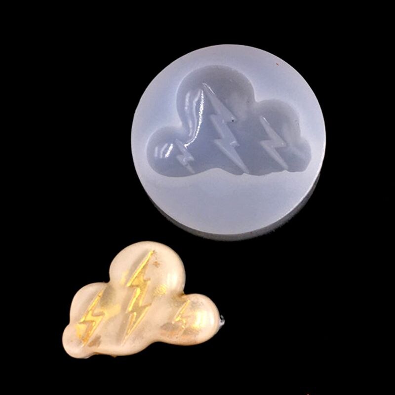 DIY śliczne Mini kolczyki wisiorek niedźwiedź dinozaur Goldfish Shell forma silikonowa do żywicy: 13