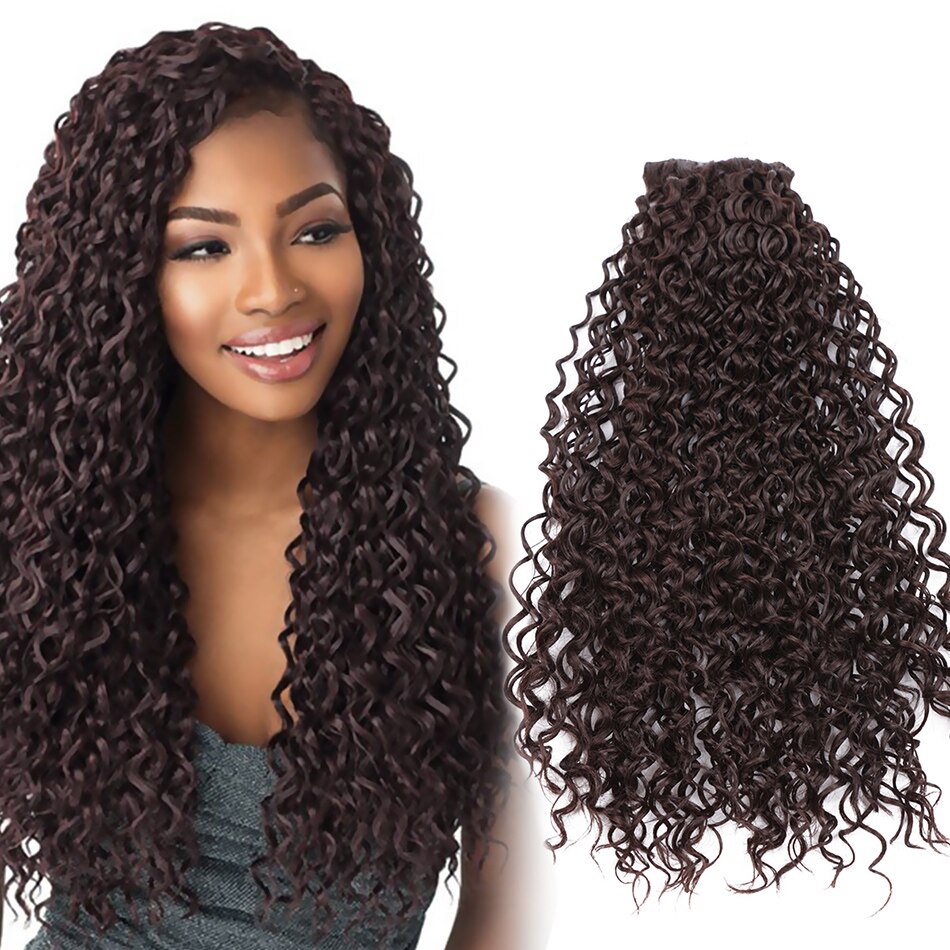 Syntetyczny klip w przedłużeniu perwersyjne kręstożek 24 Cal 140G 7 treski sztuczne włosy na spinki robić włosów darmowa wysyłka przez ikonę mody: #4