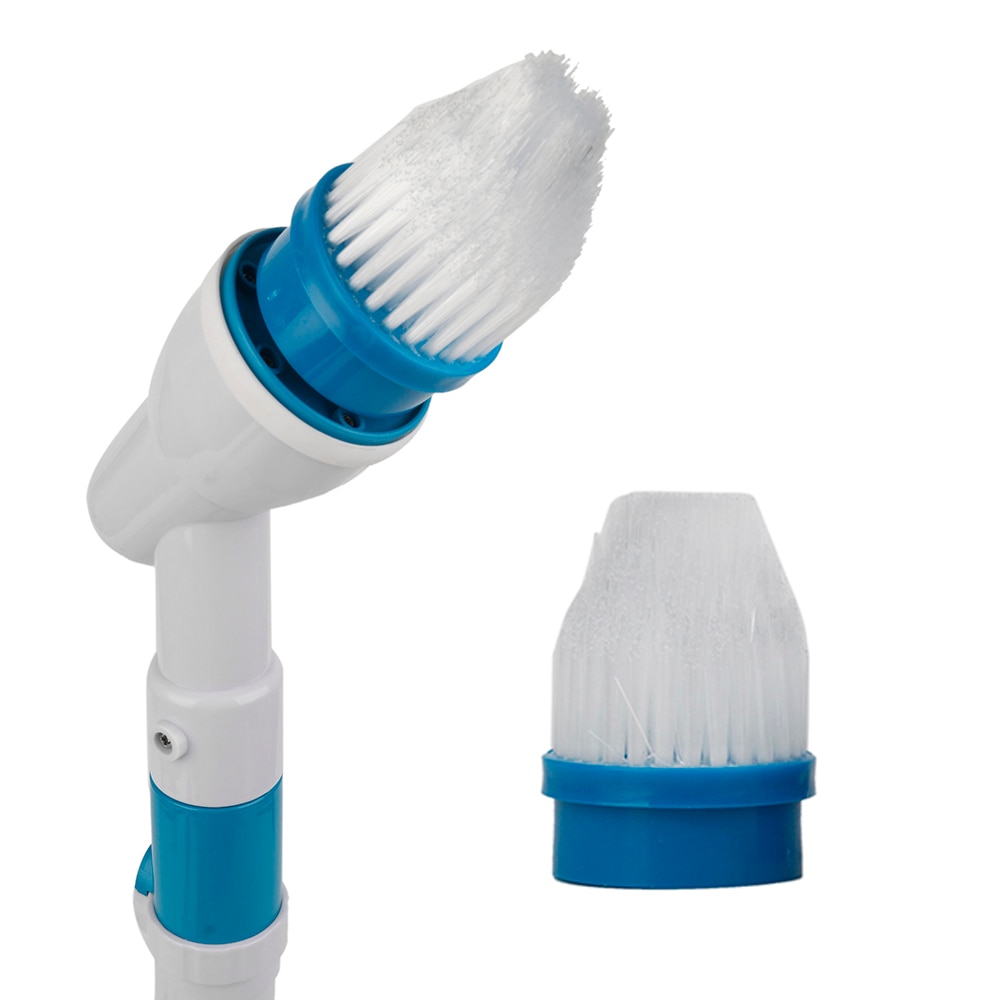 Cepillos de limpieza sin cable para azulejo de bañera, herramientas de limpieza para el hogar, limpiador facial giratorio Hurricane, cepillos eléctricos para el baño