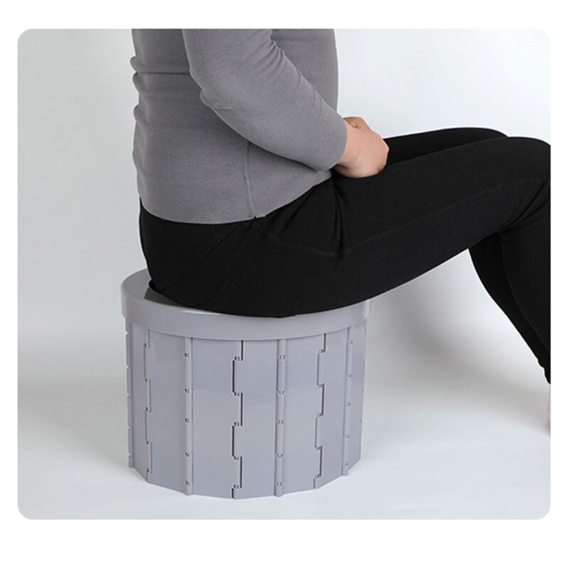 Portable Folding Camping Toilet Travel Outdoor Commode Porta Potty Car Toilet 35EC