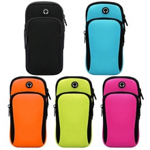 Universal 4-6 '' vandtæt sport armbånd taske løbende jogging gym armbånd mobiltelefon taske cover cover til iphone samsung