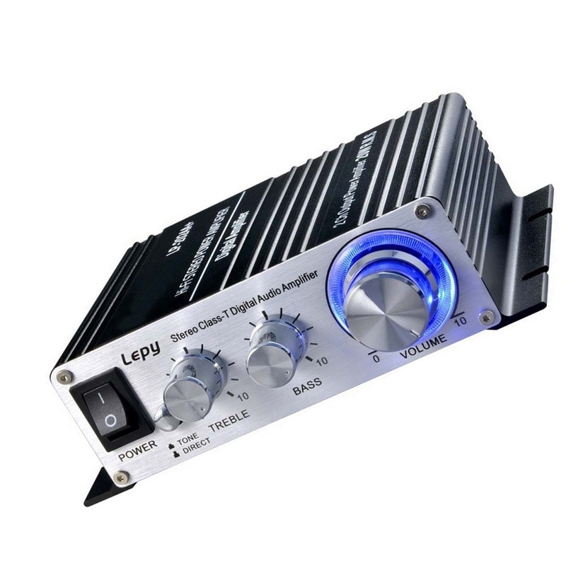 2ch Output Power Amplifier 20W RMS X2 Hi-Fi Mini D... – Grandado