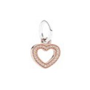 Mode 925 Sterling Zilver Rose Goud Kralen Charm Omhelzing Met Zirconia Fit Essentie Armband Diy Sieraden Gratis Mail