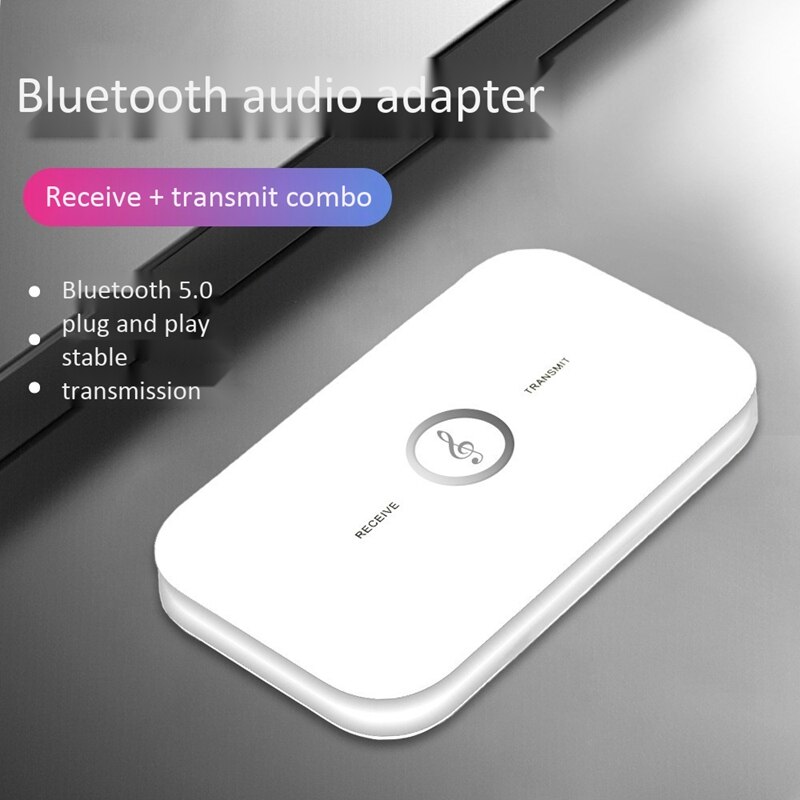 Bluetooth Transmitter Receiver Combo Bluetooth 5.0 Adapter Stereo Music Bluetooth o Adapter Plug and Play