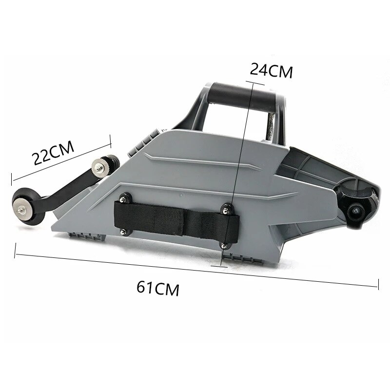 Vastklemmen Joint Tool Gipsplaat Gipsplaten Taping Tool Gipsplaten Quick Compressie Vastklemmen Joint Gipsplaten Taping Hand Tool: Gray