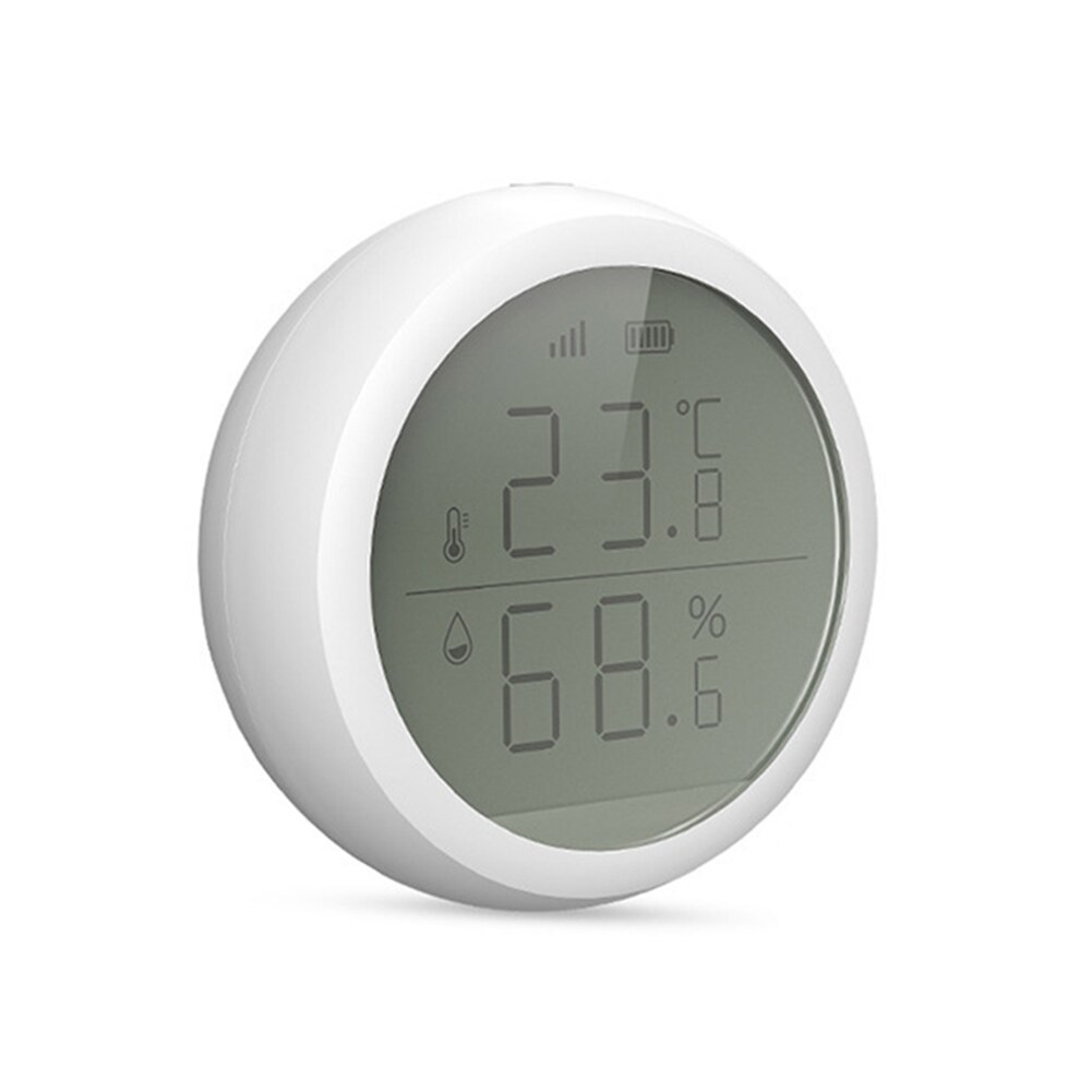 Battery-Powered Smart Home Temperature/Humidity Sensor Wall Thermometer Wall Hanging Hygrothermograph Monitor: Default Title