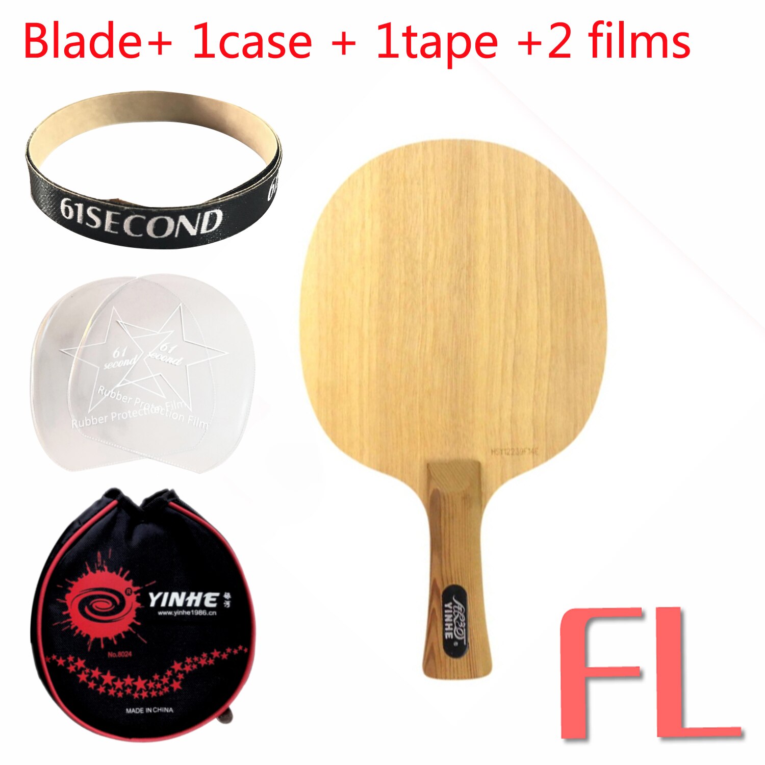 YINHE LQ-1 LQ1 LQ 1 Table Tennis Blade for table tennis racket pingpong paddle: FL with Y 1 case