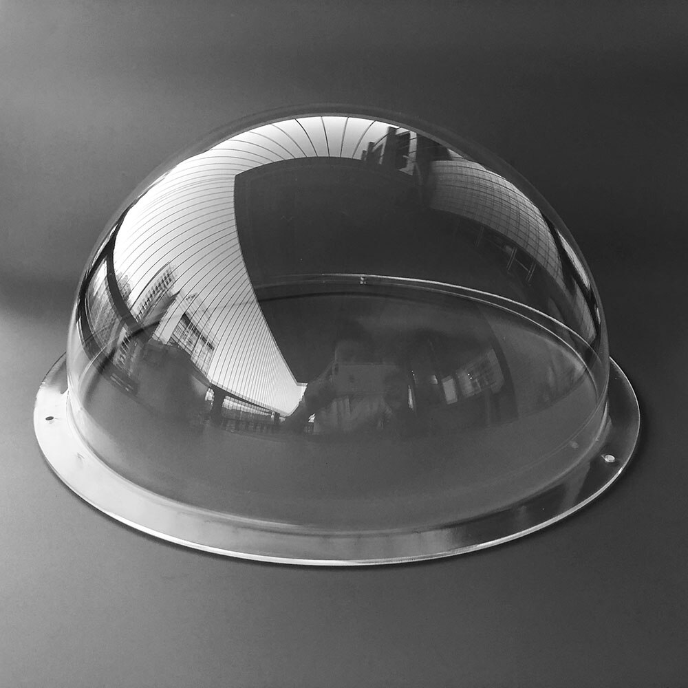 Boîtier de protection en plexiglas pour caméra CCTV, 13.3 pouces, extérieur, étanche, transparent, Globe, verre de grande taille, vidéosurveillance, dôme