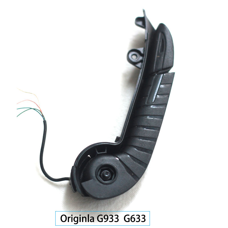 Interruptor de encendido y botón de volumen para auriculares Logitech G933 G935 G633 G635 Artemis Spectrum, repuesto de cojín para auriculares inalámbricos: 3XS / CORAL