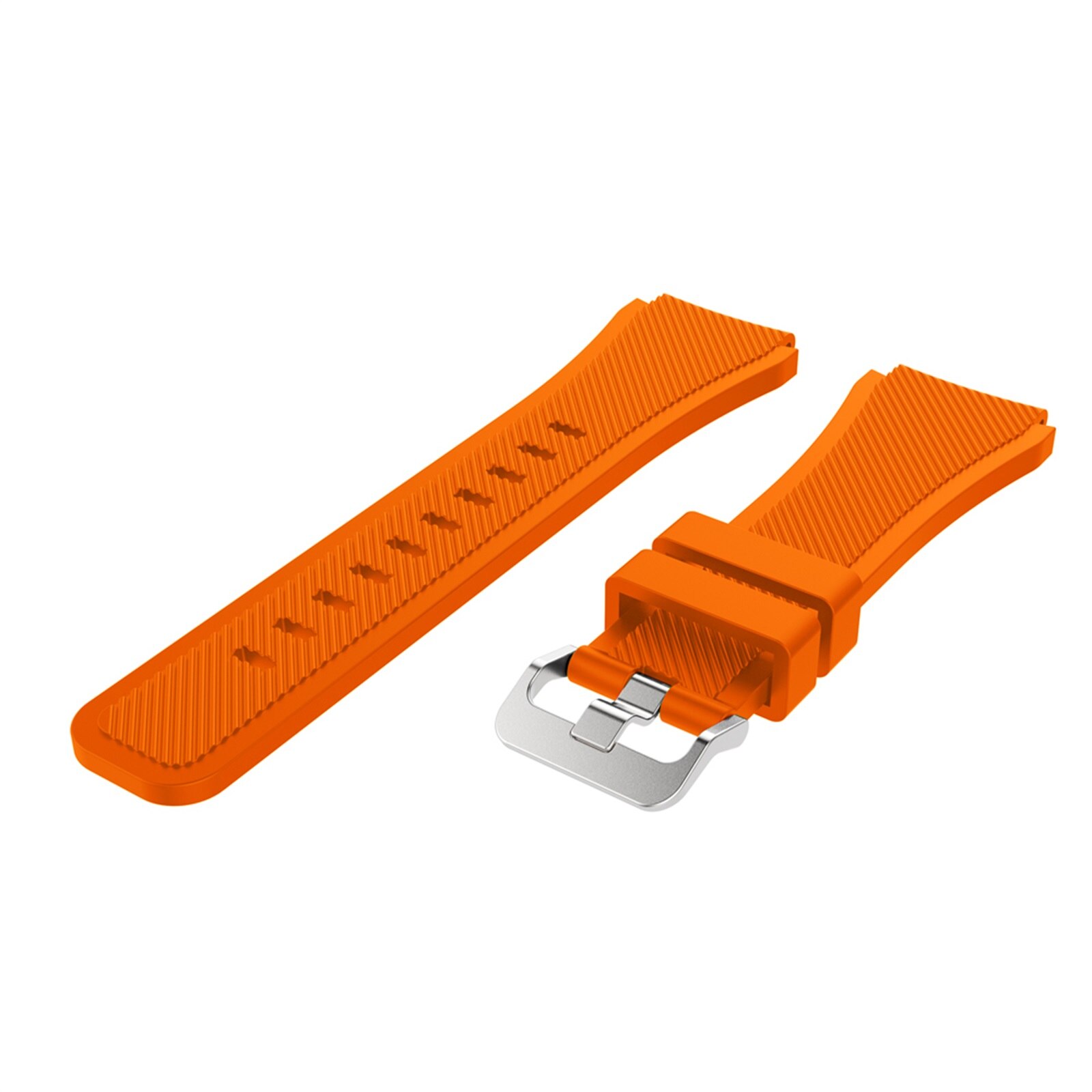 22MM Sports Colorful Silicone Band For Huami Amazfit Stratos 3 Replacement Strap For Amazfit Stratos 3 2/2S PACE Smart Watch: Orange