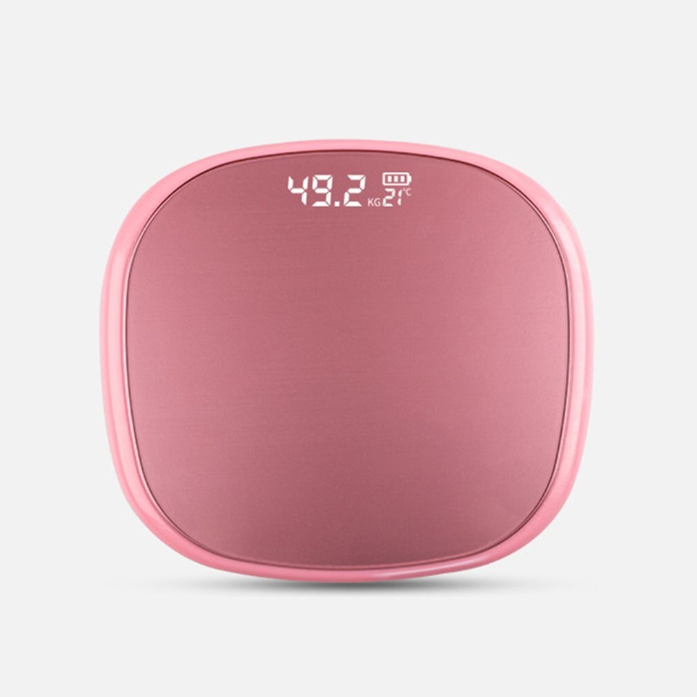 Household Scales Smart Body Fat Composition Scale 2 Bluetooth 5.0 Balance Test 13 Body Date BMI Health Weight Scale LED Display: pink and rose gold